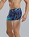 TYR Men's Durafast Elite Solid Square Leg Swimsuit, Teal/Multi, 26