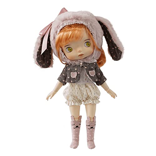 Diirglus Dolls Make-Up Dolls Articulated Dolls 15+ Gifts With Bendable Joints Gifts For Friends Graduation Gifts Birthday Gifts (Rabbits) #TOP3