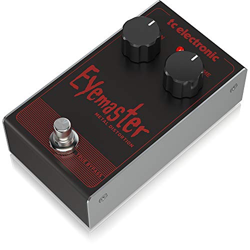 TC Electronic EYEMASTER METAL DISTORTION Pédale de Distortion Métal Agressive avec Interface 2 Potentiomètres pour Gain… - Les Beatles, Paul McCartney, John Lennon, RIngo Starr, George Harrison TC Electronic EYEMASTER METAL DISTORTION Pédale de Distortion Métal Agressive avec Interface 2 Potentiomètres pour Gain… – Image 4