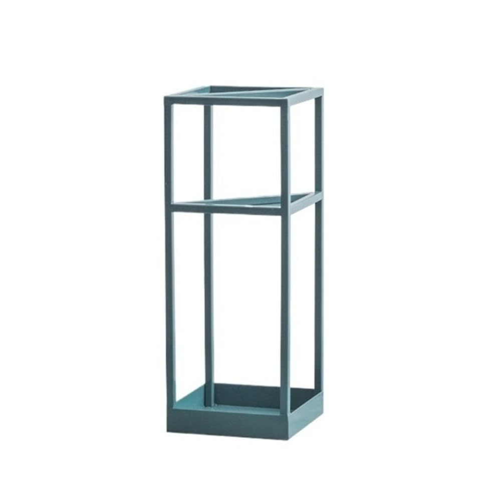HYLYGFH Compact Creative Umbrella StandStylish SpaceSaving Umbrella HolderWindproof Umbrella Stand for HallwayElegant Blue Portaombrelli