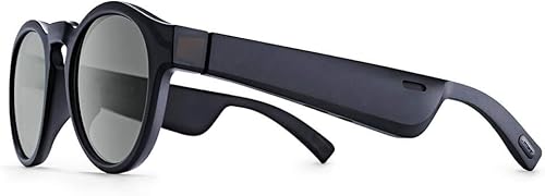 Miniatura 4 de Bose Monturas, gafas de sol de audio con auriculares abiertos, Rondo, negro con conectividad Bluetooth, regular