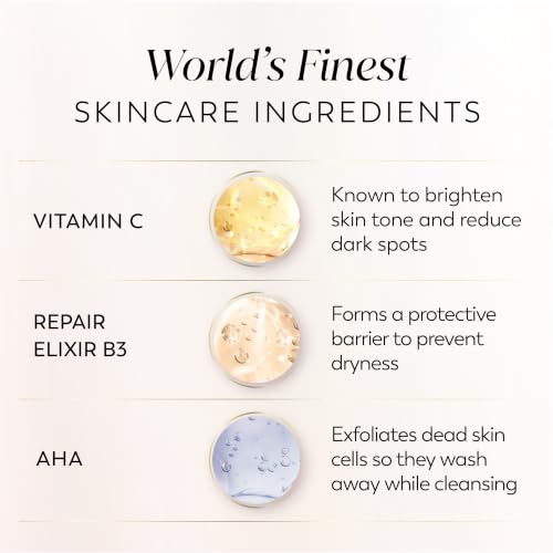 Image of Olay Dark Spot Correcting Body Lotion for Women, 24HR Moisture, Fast-Absorbing Care, with Vitamin B3, AHA, & Vitamin C, Free of Parabens & Phthalates, Vibrant Citrus & Soft Florals Scent, 17 fl oz