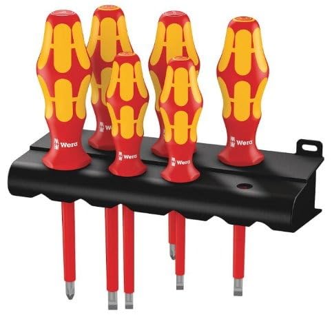 Wera - 5006145001 Kraftform Plus 160i/6 Insulated Professional Screwdriver Set, 6-Piece photo review