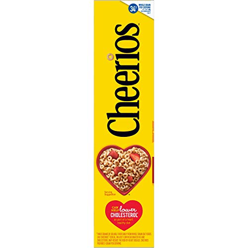 Image of Cheerios, Gluten Free, Cereal with Whole Grain Oats, 18 oz