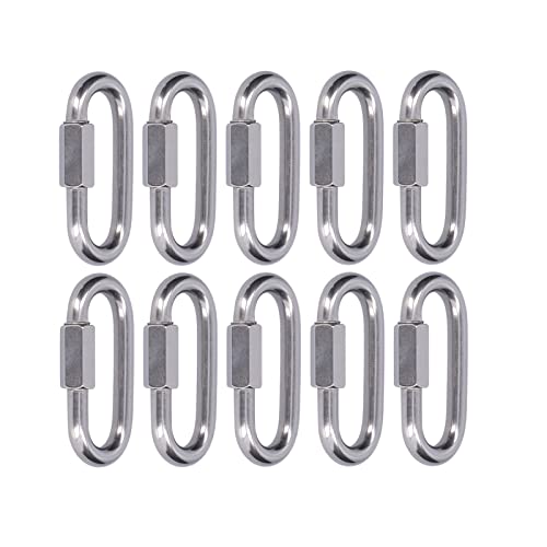 Conector de enlace rápido M8 solucione roturas de fijación con acero 304 pack 10