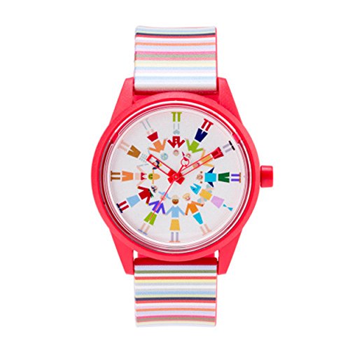 Preisvergleich Produktbild Q&Q SmileSolar Unisex Solar Uhr mit Plastik Armband Analog Quarz RP00J019