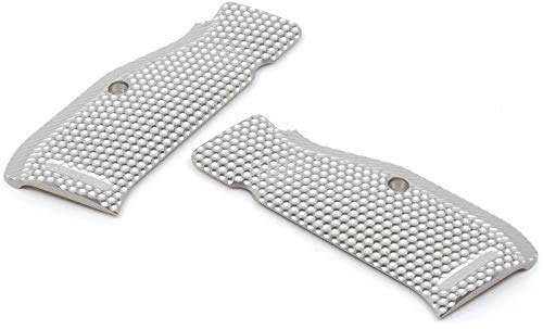 Armanov SpidErgo Gen2 Pistol Grips for CZ Shadow 2, SP01 and 75 Series - Short Version (for magwell) (Silver, Medium)