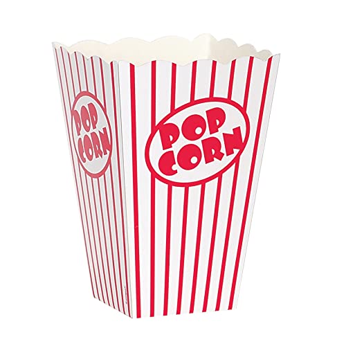Unique 19577 - Popcorn Boxes - Count 10 (Pack of 1)