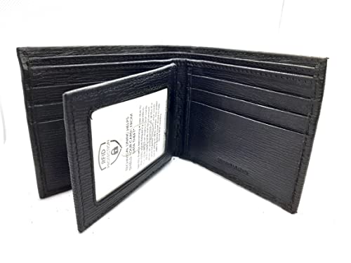Calvin Klein Protection RIFID Men's Genuine Leather Wallet, Black, std, American2