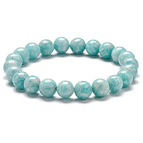 Bracelet en pierre naturelle Tianhe contre le stress, perles de yoga 8mm
