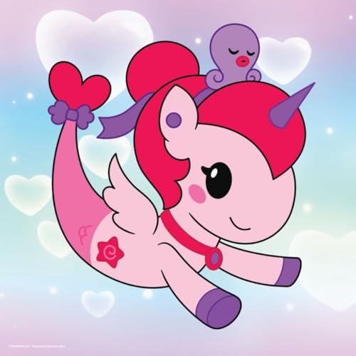 Tokidoki Mermicorno Starfall – Calendario 2026 Da Parete Con 50 Stickers Esclusivi - 4