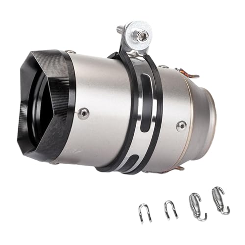 Tuyau d'échappement pour ZX6R avec finition Octagon 6 cm haut de gamme