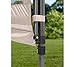 Quik Shade Summit 10 x 17-Foot Instant Canopy with Adjustable Dual Half Awnings, 170 Square Feet of Shade for 15 People - Taupe