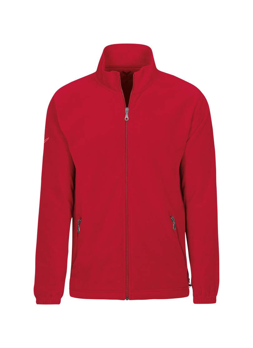 Trigema Unisex Trigema Damen Fleece Jacke Quilted Gilet, Bleu (blau 046), 15.75