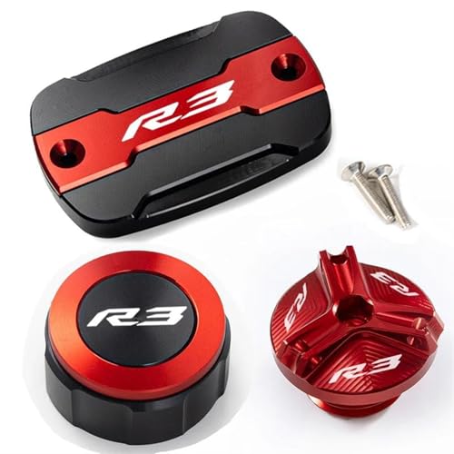 Tapa de protección para líquido de frenos de moto R3 lista para la ruta