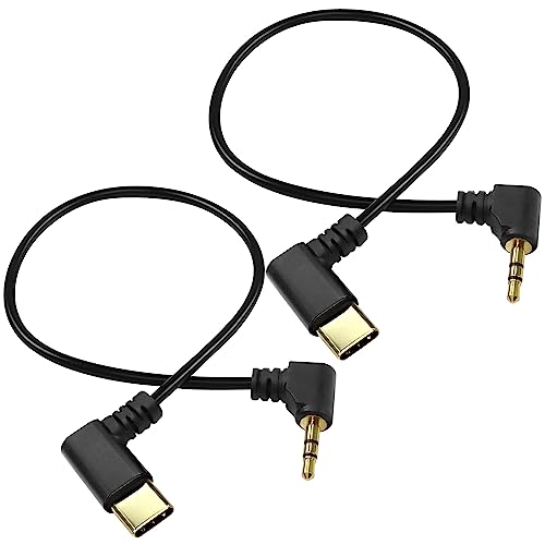 Cable USB-C a Jack 2.5mm 29 cm 2 piezas miniatura 1