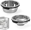 2 Piezas de Canastos de Filtro para Taza Simple y Doble para Ninja Luxe Cafe ES601 ES701, Canasto de Portafiltro Presurizado con Diseño Magnético Filtros de Café Reutilizables para Accesorios Ninja Luxe Cafe 2