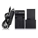 Powerextra 2 Pack Replacement Canon BP-827 3000mAh Li-ion Battery and Charger for Canon VIXIA HF20, HF21, HF200, HF G10, HF S30, HF S100, HF S200, HG20, HG21, XA10