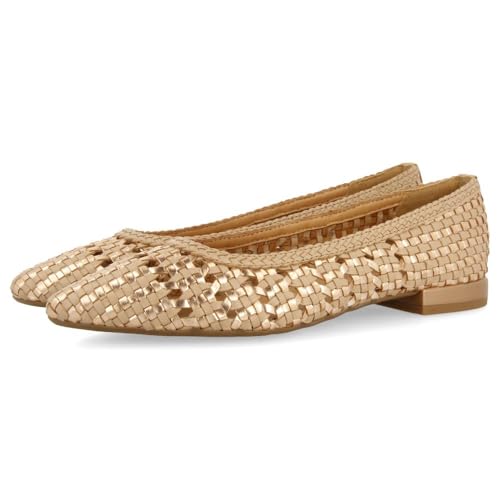 Ballerines en cuir tressé anti mal de pied Blenheim Gioseppo