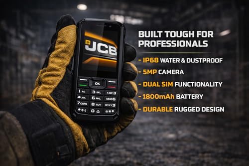 Jcb Tradesman 3 und WiFi Robustes Mobiltelefon Wasserdicht mit Whatsapp 5.7" – Bild 8