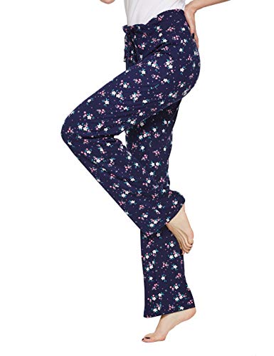 Image of CYZ Womens Casual Stretch Cotton Pajama Pants Simple Lounge Pants
