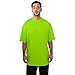 Produktbild Urban Classics Herren T-Shirt Tall Tee, Oversized T-Shirt für Männer, Baumwolle, gerippter Rundhals, limegreen, 6XL