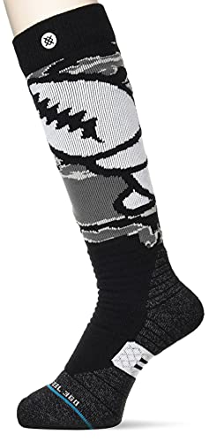 Stance Camo Grab II chaussettes ski homme chaudes noires taille 42-47