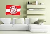  wall-art Wandtattoo - 1.FC Kaiserslautern Fahne