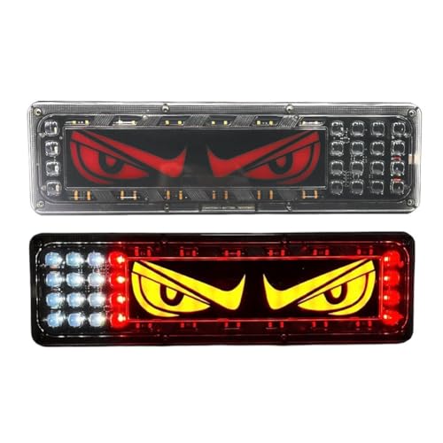 Feu clignotant LED 24V étanche pour remorque et camions