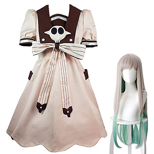 Tkieio Toilet Bound Cosplay Costume Nene Cosplay Dress Outfit Full Set for Women (M, Yahiro Nene(wig)) by Tkieio - Used condition - Image 2