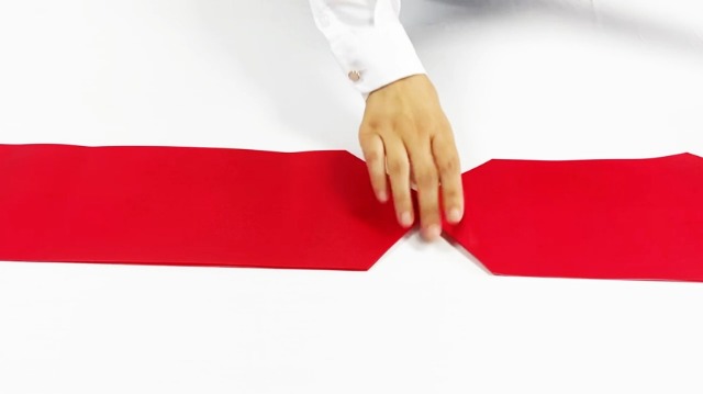 Mifflin - Big Car Bow - Matte Red, 30 Inch - Butterfly Shape Giant Gift Bow for Birthday, Christmas - Huge Car Décor with 2 Suction Cups