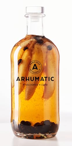 ARHUMATIC - Banane Café - Punch Au Rhum - Origine : France - Alcool : 29% - Notes de Banane & Café - A déguster en apéritif ou digestif - 70cl