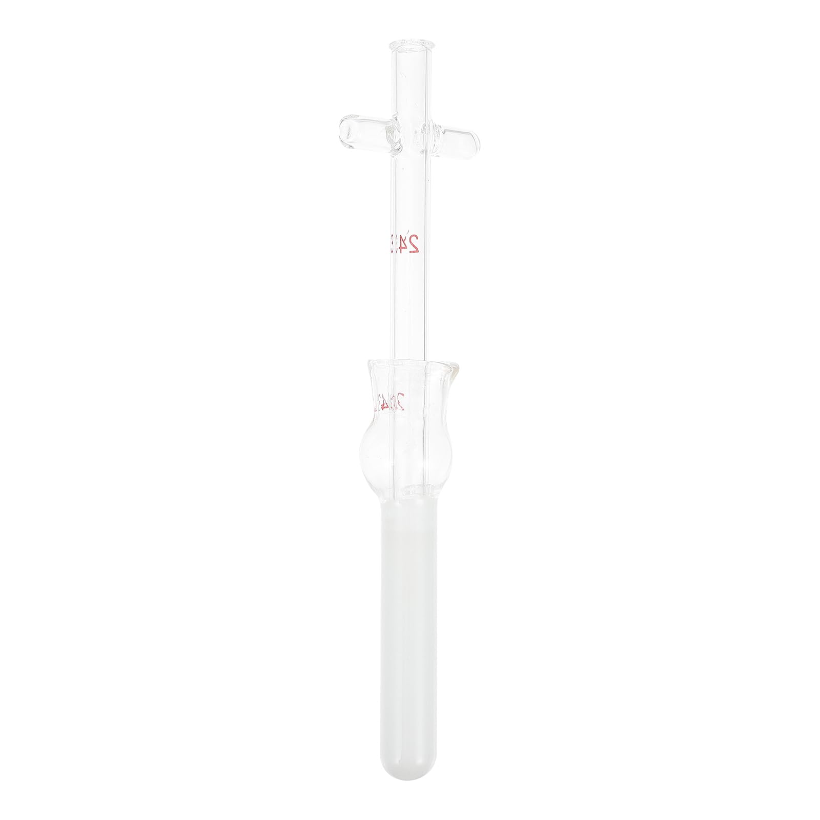 VILLCASE 2 ML Glass Tissue , Cell with Pestle Glass Cell Tissue Homogenizer Glass Tube for Labs Science Class