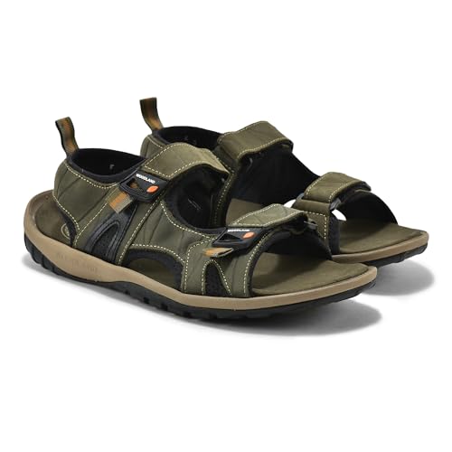 Image of Woodland Men's Leather Sandal