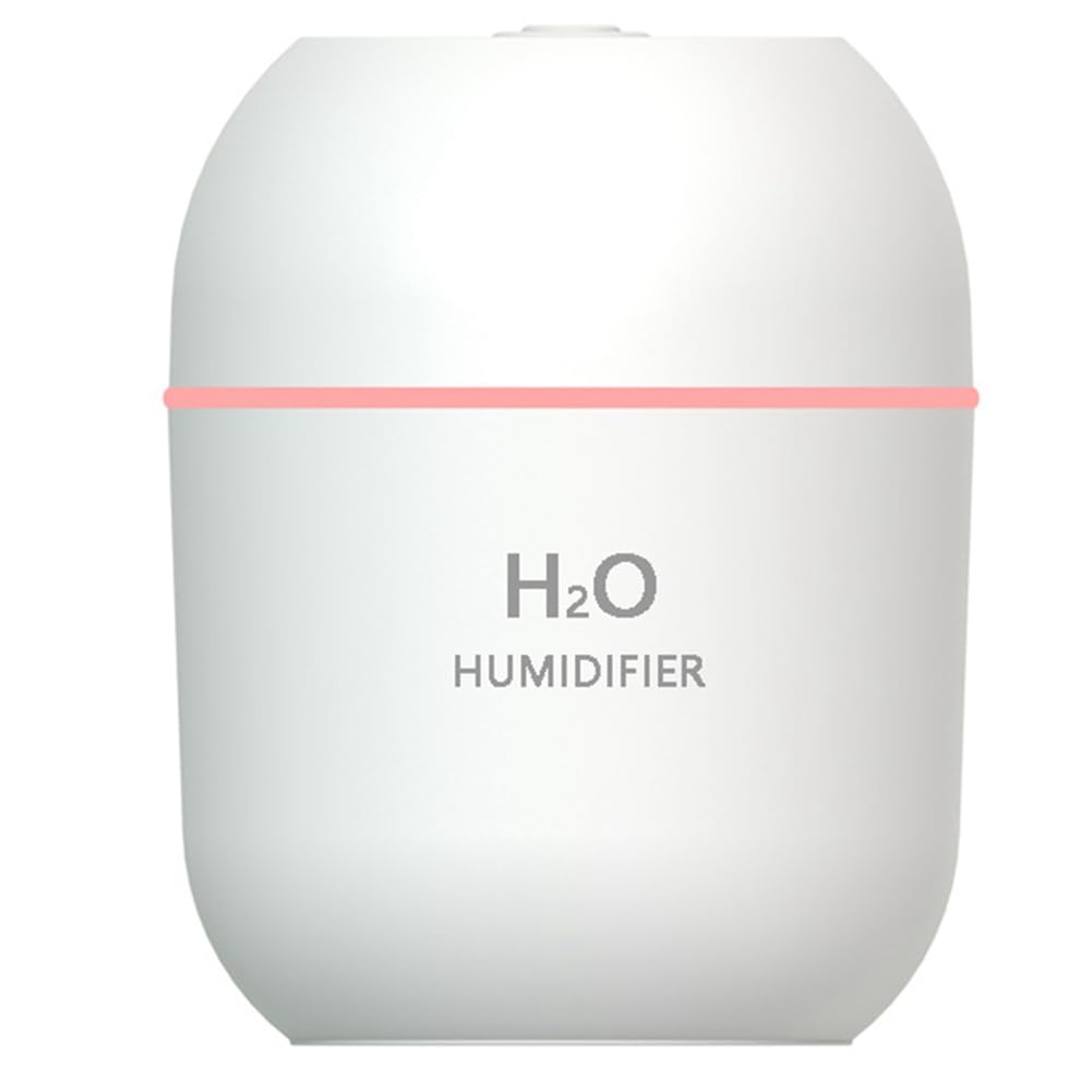CTRLZS Bedroom Humidifier, Mini Humidifier Home Desk Humidifier Multi-Mode Portable Humidifier,White