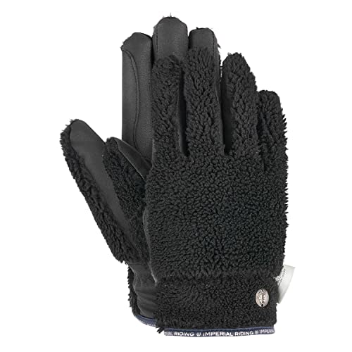 Gants IRHFurry Star Imperial Riding Noir S avec grip optimal