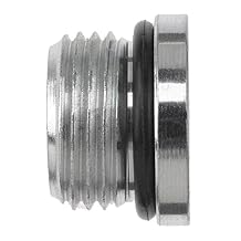Brennan Industries 6408-H03-O-SS تركيب أنبوب التوصيل الهاتفي من الفولاذ المقاوم للصدأ ، 3 / 8 "-24 SAE ORB Thread، 3 / 16" Male O-Ring Boss