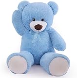【MATERIAL SUAVE】 El animal de peluche súper suave está hecho de felpa y algodón PP, el material es muy suave. Cuando tu piel toque su suave pelaje, te sentirás más cómodo y cálido que nunca.