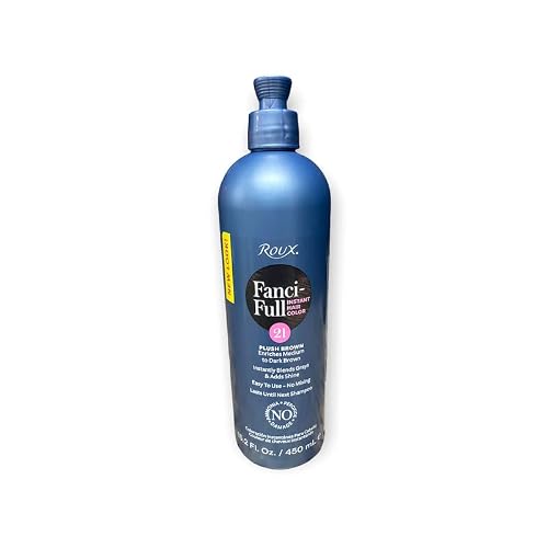 Roux Fanci-Full Temporary Hair Color Rinse - #21 - Plush Brown 15 Oz. (Pack Of 2) #TOP2