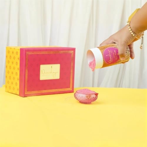 Image of Nirmalaya Premium Pearl Sand Wax Candle Set | Festive & Spiritual Home Decor | Elegant Table Decoration | Aromatic Candle Gift Set for Housewarming & Special Occasions