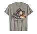 Dachshund America's 250th Patriotic Dog Fireworks T-Shirt