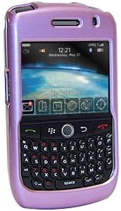 Amzer Snap On Case For Blackberry Curve 8900 - Polished Lilac