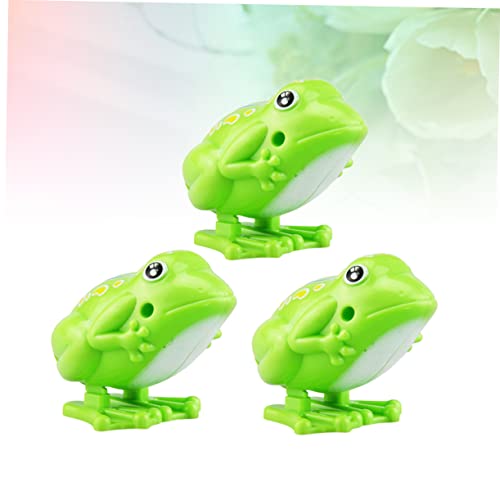 Hohopeti 3 Pçs Brinquedos De Animais Para Crianças Mini Brinquedos Sapos Para Crianças Sapo Saltador
