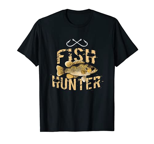 Divertido Pesca Gráfico Rock Bass Pescador de agua dulce Camiseta