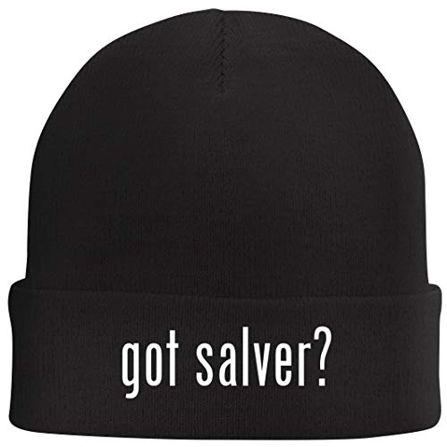 Tracy Gifts got Salver? - Beanie Skull Cap with Fleece Liner, Black