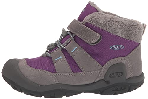 Keen Knotch Chukka Mid Height Insulated Easy On Snow Boots, Steel Grey/Charisma, 6 Us Unisex Big Kid #TOP7