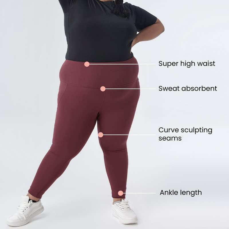 Image of BlissClub Women Mid Rise Fitted Leggings
