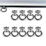 BMIROAMDFE Awning Rail Stoppers 6mm Stainless Steel Awning Piping Stopper Awning Track Stopper M4