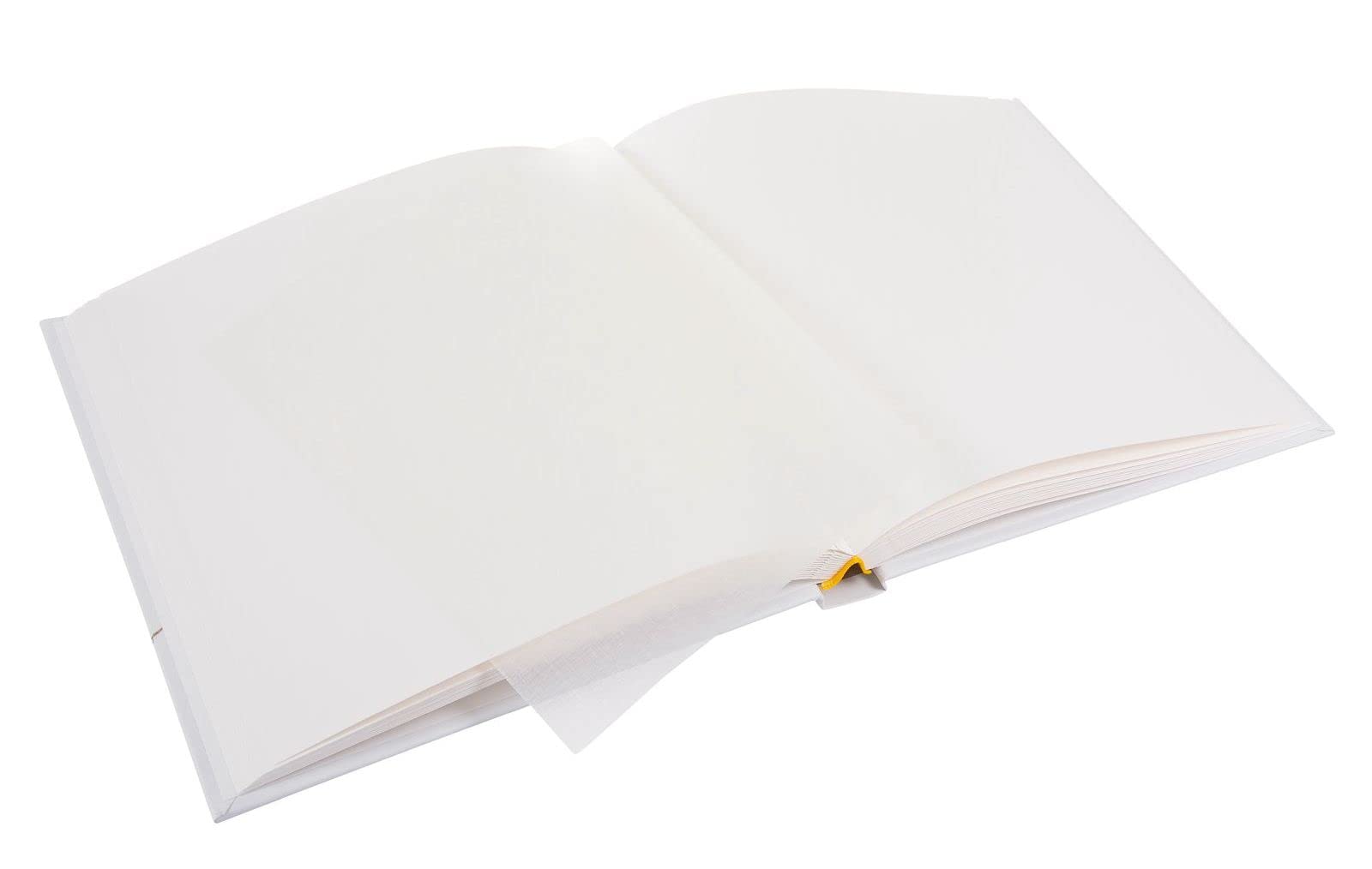 goldbuch 08 003 Álbum de boda Love, libro de boda 30 x 31 x 4 cm, álbum de fotos de 60 páginas blancas, cubierta de papel ligeramente brillante con revestimiento blanco, álbum de fotos de boda, álbum