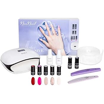 Neonail Starter Set 5x Uv Nagellack 7 2ml Led Lampe 24w 8w Base Top Zubehor Die Beste Qualitat Effizient Amazon De Beauty